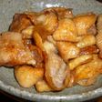 鳥皮の照り焼き