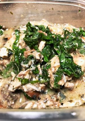 鯖水煮缶と梅干し-レシピのメイン写真