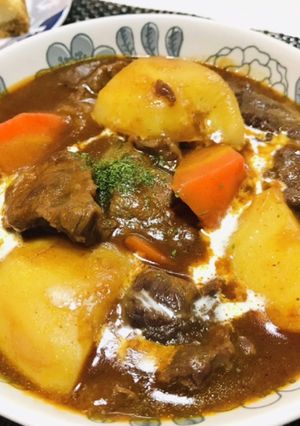 夕飯のおかずにビーフシチュー-レシピのメイン写真
