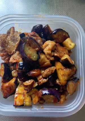 ナスの豆板醤炒め-レシピのメイン写真