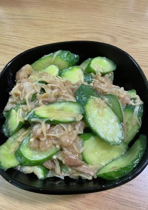 えのきときゅうりの炒め物-レシピのメイン写真