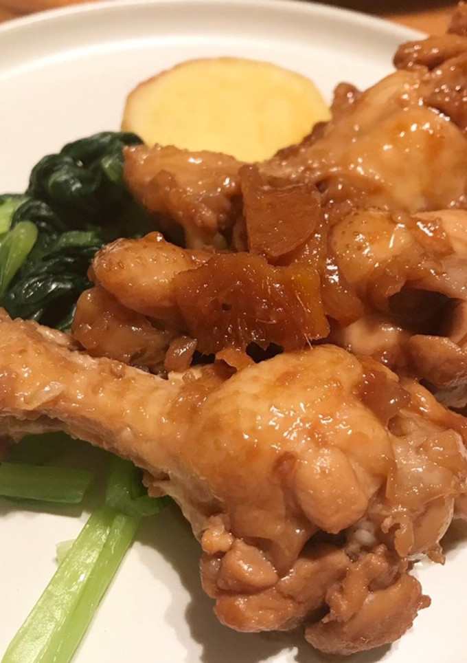 鶏手羽元と生姜の黒酢煮-レシピのメイン写真