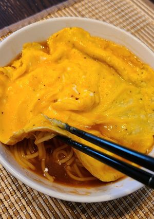 ヘルシーな甘酢あんの天津麺-レシピのメイン写真