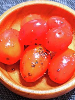 トマトのバジルマリネ-レシピのメイン写真