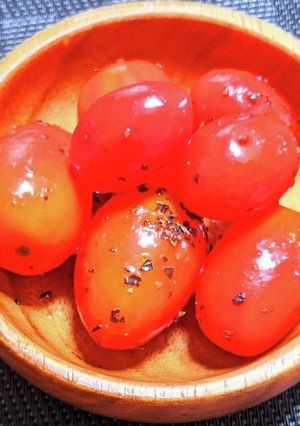 トマトのバジルマリネ-レシピのメイン写真