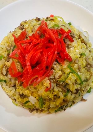 包丁要らず！7分で作るパラパラチャーハン-レシピのメイン写真