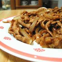 豚肉と玉ねぎの炒めもの-レシピのメイン写真