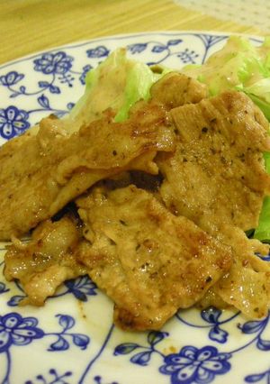 すぐできる!豚肉のハーブレモン焼き-レシピのメイン写真