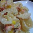 鮭じゃがコーンのクリームパスタ*