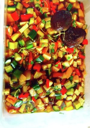 夏野菜のさっぱりピリ辛漬-レシピのメイン写真
