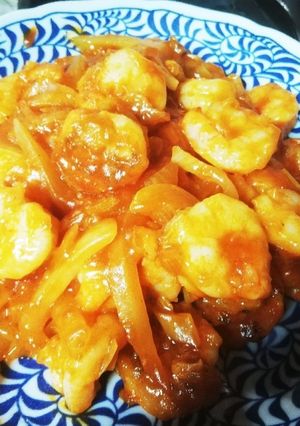 芝海老で手軽にエビチリ！ゆりさん風-レシピのメイン写真