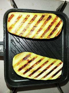 1人分の焼きナス!ホットサンドメーカーで-レシピのメイン写真