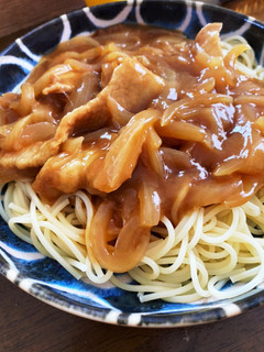 豚バラカレー丼-レシピのメイン写真