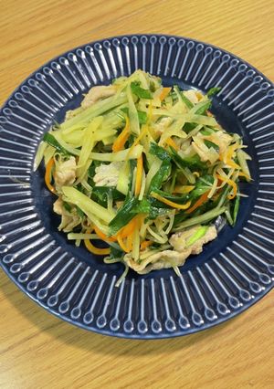 ジャガイモとニラのおかず-レシピのメイン写真