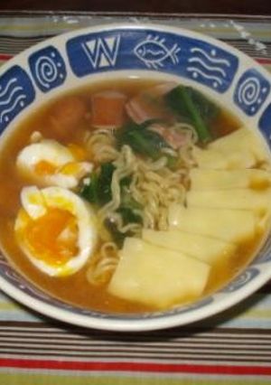 インスタントラーメンをアレンジ♪-レシピのメイン写真