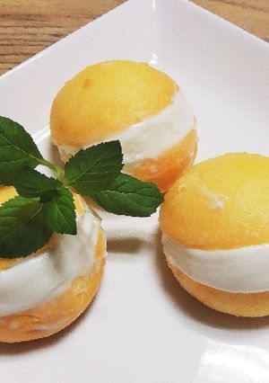 【簡単】なんちゃってマリトッツォ-レシピのメイン写真