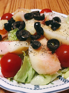 桃のサラダ-レシピのメイン写真