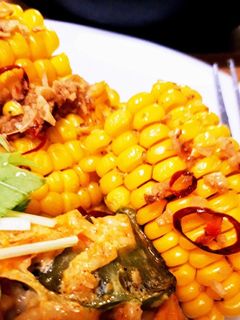 焼きとうもろこしのペペロンチーノ-レシピのメイン写真