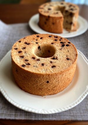 バナナチョコチップシフォン-レシピのメイン写真