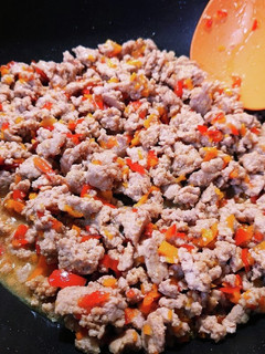 豚のひき肉とパプリカの甘味噌炒め-レシピのメイン写真