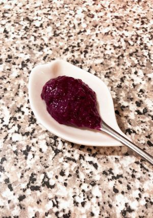 ブルーベリー黒麹甘酒-レシピのメイン写真