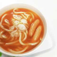 小学生男子特製☆トマトケチャップうどん-レシピのメイン写真