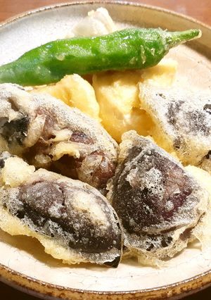 カラッと美味しい　茄子＆白茄子の天ぷら-レシピのメイン写真