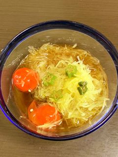 そばつゆで食べるそうめんかぼちゃ-レシピのメイン写真