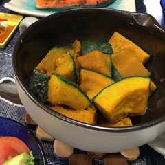 魔法のカリーポットで、かぼちゃの煮物-レシピのメイン写真