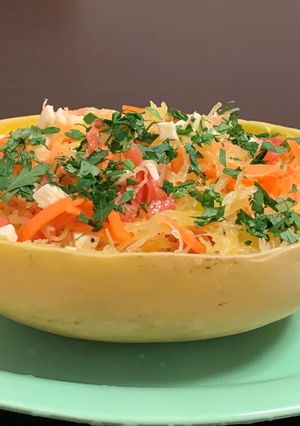 冷製パスタ風そうめんかぼちゃ-レシピのメイン写真