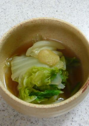 白菜だけ!簡単中華風煮びたし-レシピのメイン写真