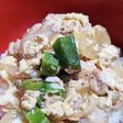 夏の親子丼!オクラ×旨塩☆鍋一つで作る