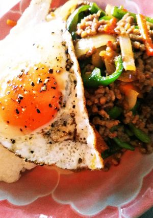 簡単 ガパオライス タイ料理-レシピのメイン写真