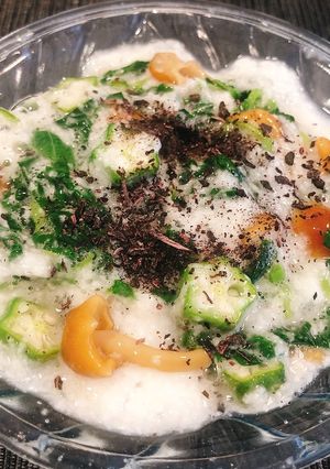 栄養たっぷりゆかり香るトロロモロヘイヤ-レシピのメイン写真