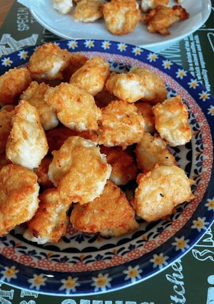 スプーン落とし揚げチキンナゲット(卵ナシ-レシピのメイン写真