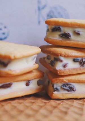 レーズンバターサンド-レシピのメイン写真
