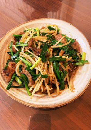 レバニラ炒め-レシピのメイン写真