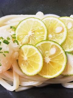 TOP10入さっぱり美味しいすだちうどん-レシピのメイン写真