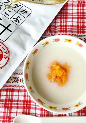 離乳食⭐︎初期⭐︎にんじんがゆ-レシピのメイン写真