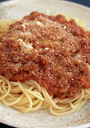 ミートソース-レシピのメイン写真