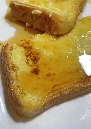 簡単とろふわフレンチトースト&プディング-レシピのメイン写真