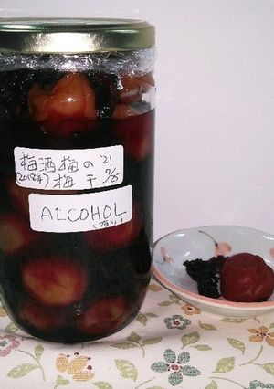 20　梅酒の梅　梅干し　ヤマネコさん参考-レシピのメイン写真