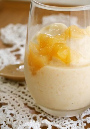 1分！凍った桃でジェラート！豆乳・ジャム-レシピのメイン写真