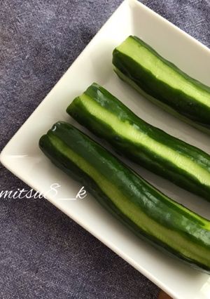【ニュース掲載】簡単きゅうりの1本漬け-レシピのメイン写真