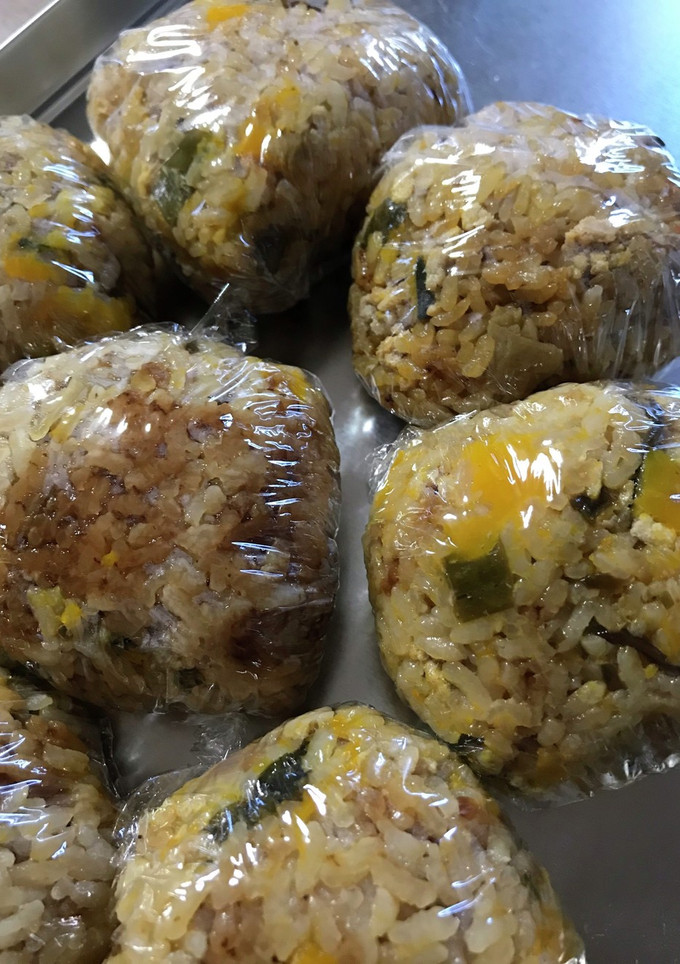 南瓜と鶏そぼろ炊き込みご飯-レシピのメイン写真
