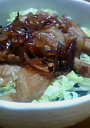 レタス☆豚丼-レシピのメイン写真
