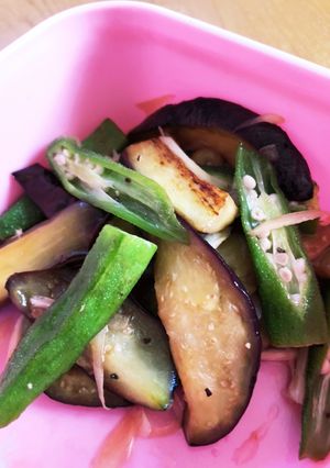☆かんたん酢で☆夏野菜のお惣菜-レシピのメイン写真