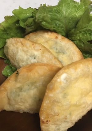 好きな物入れました　豆腐の揚げ餃子-レシピのメイン写真