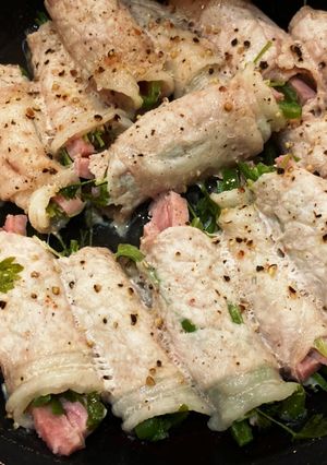 ピーマンとハムの肉巻き-レシピのメイン写真