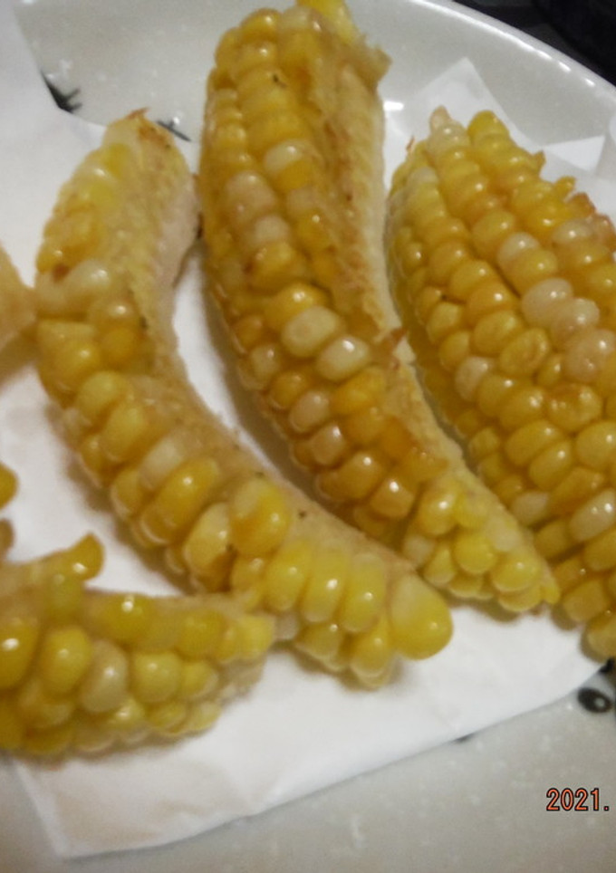 とうもろこしの素揚げ-レシピのメイン写真